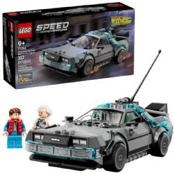 LEGO SPEED CHAMPIONS - LA MACHINE À VOYAGER DANS LE TEMPS DE RETOUR VERS LE FUTUR #77256 (0126)